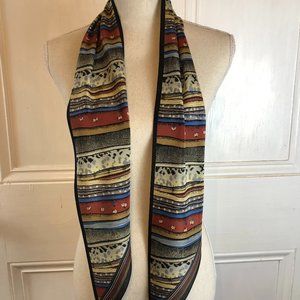 CLEARANCE Vintage 1970's Echo Silk Scarf or Headwrap